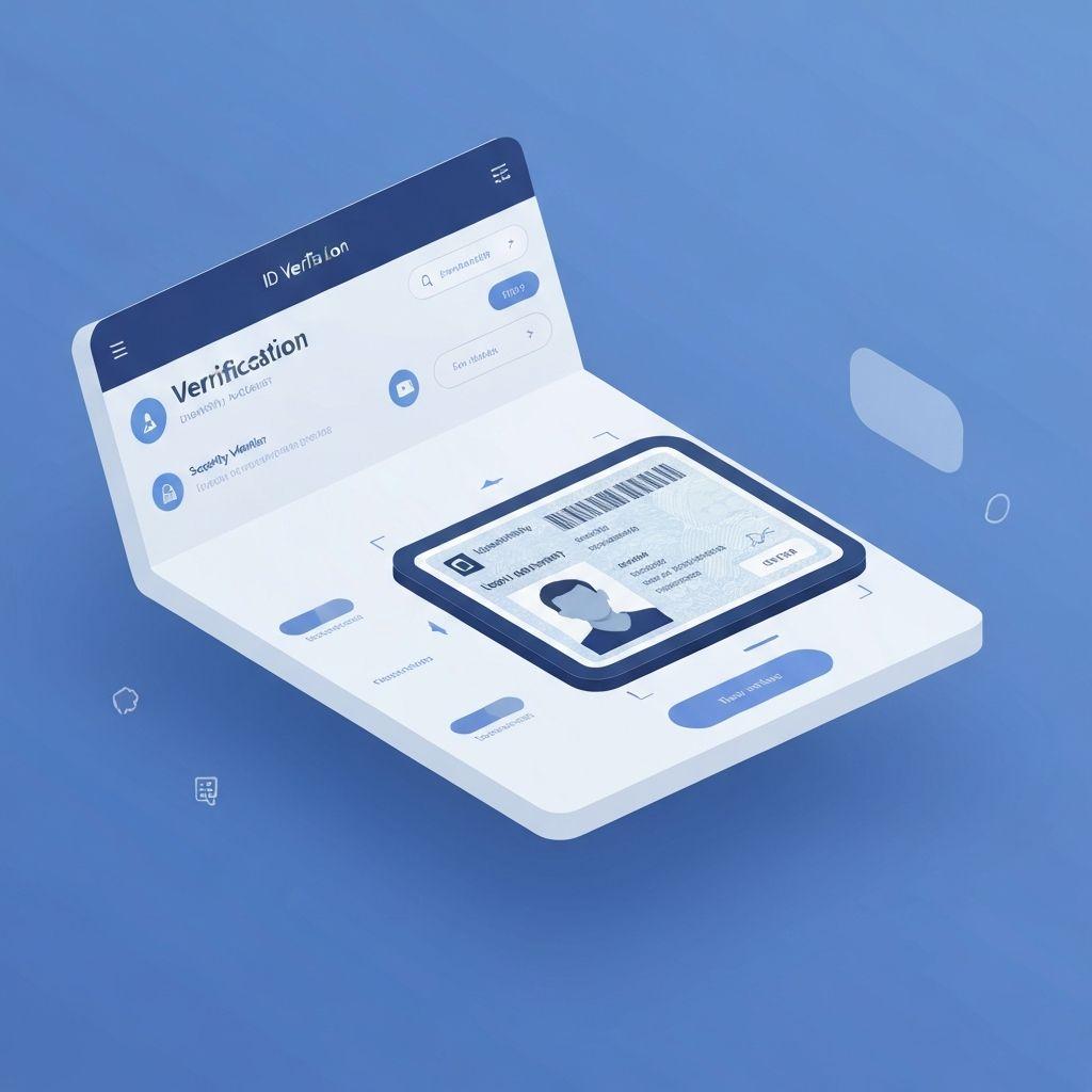 In-app ID verification and references required